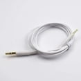 thumbnail image 2 of Adhiper Replacement Audio Cable Cord Wire Compatible with Boses On-Ear 2/OE2/OE2i/QC25/QC35/Soundlink/SoundTrue Headphones (White), 2 of 7