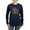 Navy, variant on CafePress - Sunflower Tiger Long Sleeve T Shirt - Women's Long Sleeve Graphic Tee Casual Fit