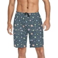 thumbnail image 6 of Night Sky Men's Athletic Shorts,Men's Pajama Bottoms for Home and Rest-XL, 6 of 7
