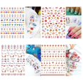 thumbnail image 4 of IBAOLEA Summer Nail Decals Stickers, Self-Adhesive DIY Design Nail Art Decorations (12 Sheets), 4 of 6