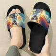 thumbnail image 3 of Psesaysky Lovely Dog Printed Slide Sandals for Men Boys Summer Anti-Slip Comfortable Durable Sandals Indoor Outdoor Size 5-14, 3 of 4