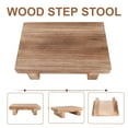 thumbnail image 2 of Jinsinto Wooden Bedside Step Stool Indoor & Outdoor Mobility Step Stool- Portable One Step Stool, 2 of 5