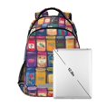 thumbnail image 7 of FORMRS Kids School Backpack Elementary Student Unisex Travel Bookbag with Reflective Stripes, Blue Jam, 7 of 7