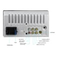 thumbnail image 4 of 2din Car Radio Stereo 7018b Autoaudio Fm Receiver 7 Inch Hd Touch Screen Multimedia Player Mirror Link Monitor, 4 of 5