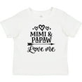 thumbnail image 3 of Inktastic Mimi and Papaw Love Me Boys or Girls Baby T-Shirt, 3 of 5