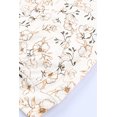thumbnail image 4 of ABPHQTO Sudadera de mujer blanca con cuello vuelto y estampado floral, 4 of 5
