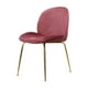 thumbnail image 2 of Set de 4 Sillas Vanguardista Mundo In Treviso Velvet Rosa, 2 of 9