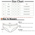 thumbnail image 4 of Kmdttou Women's Underwear Cotton Sexy Lace High Cut Panties Comfort Bikini Panty Stretch Underpants Breathable Ladies Briefs (Regular & Plus Size) Multicolor-L, 4 of 9