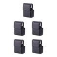 thumbnail image 2 of jesticaly Easy To Close And Open PU Cigarette Case For Business Cards Business Card Case Cigarette Cases Lychee black 5Set, 2 of 6