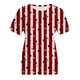 thumbnail image 4 of Mujeres Verano Día de la Independencia Impresión Blusa Camisetas Casual Cuello redondo Manga corta Camisetas Tops Pompotops hfajkhk132558, 4 of 4