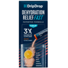 DripDrop Electrolyte Powder Drink Mix for Dehydration Relief Fast, Orange, 0.35 oz, 8 Count Packets
