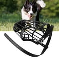 thumbnail image 4 of ievspot 1 Pcs Basket Dog Muzzles for Small Medium Large Sized Dogs,Large Dog Muzzle for Barking Biting and Chewing with Adjustable Buckle, 4 of 8
