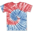 thumbnail image 3 of Spiderman Marvel 2 Pack Short Sleeve Tie Dyed Tee Shirt and Shorts Set for Boys, 3 of 5