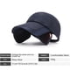 thumbnail image 2 of Sombrero Béisbol Con Protector Solar Pesca Verano Fishing Outdoor Montaining H () Azul, 2 of 9