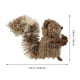 thumbnail image 4 of ColoMX 1pc paja tejida ardilla escritorio adorno animales ornamento navidad paisaje decoración, 4 of 8