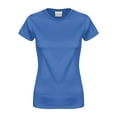 thumbnail image 2 of Endives Women's Basic Cotton Crew Neck Slim Fit Tee Tunic Length T Shirt, 2 of 3