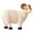 A, variant on BINGLI Miniature Sheep Figures, Resin Decorative Animal Statues, Farmhouse Shelf Sculptures, Rustic Figurine Ornaments for Home Country Accent
