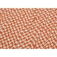 thumbnail image 2 of OT19R048X048S Outdoor Houndstooth Tweed - Orange 4 square Rug, 100% Polypropylene - Square., 2 of 2