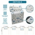 thumbnail image 7 of Hokiten Table Runners 60 Inches Long Dress Scarves, Blue Poppy Floral Farmhouse Kitchen/Dining Table Runner, Small Coffee Tablerunners, Spring Pastoral Butterfly Botanical 13x60 Inch, 7 of 7