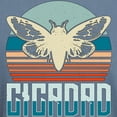 thumbnail image 3 of CafePress - Cicadas Cicadad Loves Flying Insects Entomologist Men's Comfort Colors® T Shirt - Mens Comfort Colors Shirt, 3 of 5