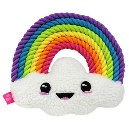 Pets First LaurDIY Plush Cloud Toy for Dogs and Cats, Heavy Duty Toy with internal Squeakers