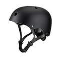 thumbnail image 1 of Casco de patineta Casco de bicicleta Versátil Mujeres Hombres Ajustable Almohadilla interior extraíble Negro M, 1 of 9