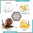thumbnail image 3 of 4pcs Creative Snail Growth Cycle Model Toys Unique Design Simulation Animals Models Comptiable With Kids Scientific Cognitive Toys, 3 of 5