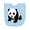 AE-Light Blue, variant on Inktastic Panda Bear Newborn Bib