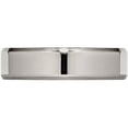 thumbnail image 3 of Titanium Beveled Edge 6mm Brushed and Polished Band, 3 of 9