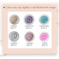 thumbnail image 3 of Nail Dip Powder Pink Gold Glitter 6 Color Set, Drizzle Dip Powder Dip Nail Kit DIY at Home No Light Needed, Without Dip Powder Liquid, 3 of 8