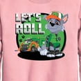 thumbnail image 2 of Paw Patrol - Let's Roll Rocky - Toddler And Youth Crewneck Fleece Sweatshirt, 2 of 5