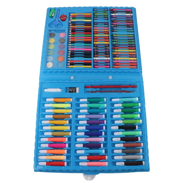 Kit de dibujo para niños juego de suministros de pintura juego de lápices de acuarela palos de pintura al óleo 150 piezas juego de pintura para niños palo de pintura ANGGREK Otros