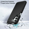 thumbnail image 4 of I-HONVA For Samsung Galaxy A16 Phone Case,3-Layer Military Grade Drop Protection Anti-Slip Bumper Rugged Shockproof Dustproof ProtectionGalaxy A16 Case,Black, 4 of 7