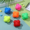 thumbnail image 3 of 6 PCS Agility Reaction Reflex Ball Bouncing Ball Baseball Tennis Badminton Reaction Training Ball Exercise Fitness Ball, 3 of 5