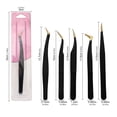 thumbnail image 3 of Professional Nails Art Tweezers Stainless Steel Mniacure Decoration Tweezers For Manicurists And Nails Art Lover, 3 of 9