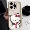 thumbnail image 3 of Sanrio-fundas de teléfono de Hello Kitty Cat para iPhone, protección de lente suave, regalo encantador, 12, 14, 15, 11, 13 Pro Max, XS, XR, 8, 7 Plus, SE2, 3 of 5
