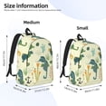 thumbnail image 4 of Daiia Seahorse Vintage Canvas Backpack for Men and Women ,Hiking Backpack,Travel Laptop Bag for School,Large Capacity Backpack, 4 of 8