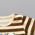 thumbnail image 6 of Lovzfmll Panda Print Lounge Set for Boys, Short Sleeve Round Neck Top & Shorts, Summer Sleepwear Outfits for Infant 9-18 Months, 6 of 9
