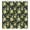 thumbnail image 3 of Ambesonne Hawaii Shower Curtain, Tropic Flower Design, 69"Wx84"L, Multicolor, 3 of 3