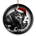 thumbnail image 6 of Vicious Werewolf Ceramic Ornament, Enigmatic Christmas Decoration for Halloween Tree, 6 of 6