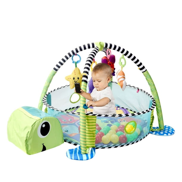 Gimnasio para Bebe Corral Didactico de Pelotas en Juego Picool Tortuga