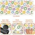 thumbnail image 3 of Mouse Pad Large Vintage Groovy Flowers Non-Slip Gaming Desk Mat with Stitched Edge Laptop Keyboard Desk Pad for Work Home Gaming (35.4 x 15.7 Inches), 3 of 6