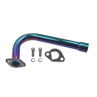 Racing Intake Manifold Pipe Kit For Predator 301cc/420cc Engine - CNC Aluminum, Includes Gaskets & Screws