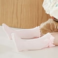 thumbnail image 7 of Jmicy Cotton Socks for Toddlers Gift for Toddlers Baby Girls Bow Knee High Socks Toddler Leggings Ruffle Uniform Stockings Long Cotton Tube Socks Infant Dress Socks, 7 of 7