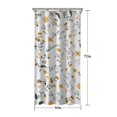 thumbnail image 5 of Pioneer Flower Floral Print Pattern Shower Curtain 36"x72" ,Bathroom Decorative Shower Curtains Set with 12 Hooks,Modern Waterproof Washable Shower Curtain, 5 of 6