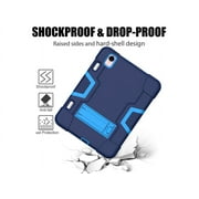 Case for iPad Mini 6 2021 with Kickstand, Heavy Duty Shockproof Protective Cover for iPad Mini 6th Generation 8.3 inch with Pencil Holder, Stylus Pen
