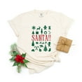 thumbnail image 6 of Santa Christmas Icons - Women's Garment Dyed Tee, 6 of 11