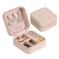 thumbnail image 1 of Estuche de viaje para joyas Dinheiro Mini, caja organizadora de joyas de viaje, pequeño y portátil para guardar joyas, 1 of 5