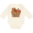 thumbnail image 3 of Inktastic Cousin Crew Cute Turkey Family Boys or Girls Long Sleeve Baby Bodysuit, 3 of 5
