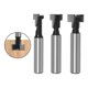 thumbnail image 2 of T-hole Drill,woodworking Milling Cutter 1/4 Shank T-hole Keyhole Cutter For Wooden Picture Frame Hanging Wall(3pcs), 2 of 3